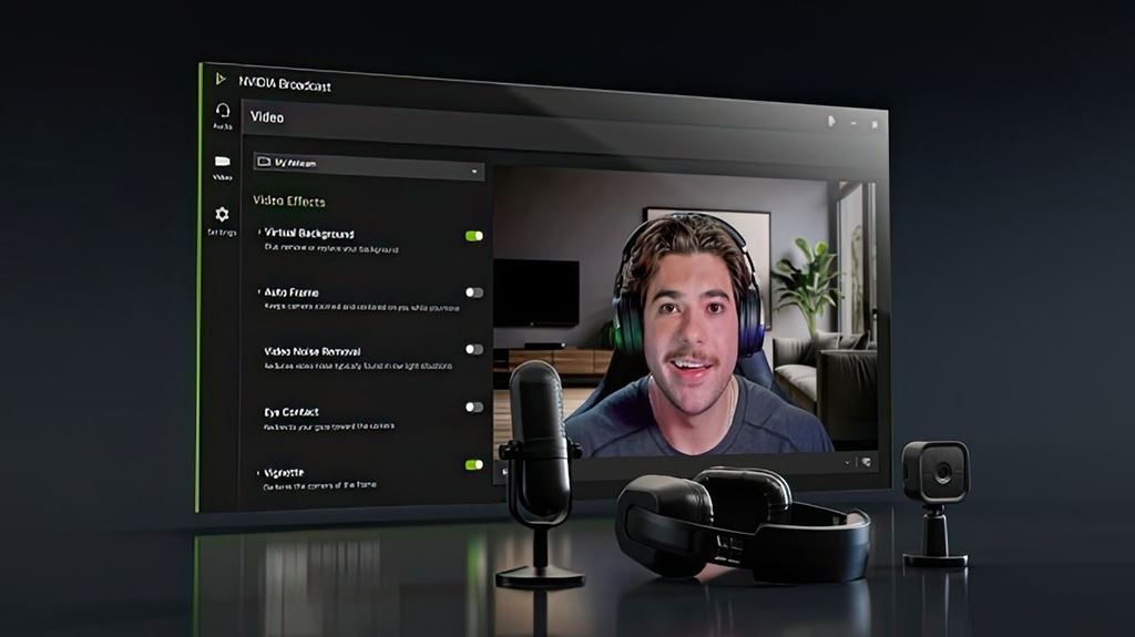 Broadcast on Screen with Broadcast Equipment