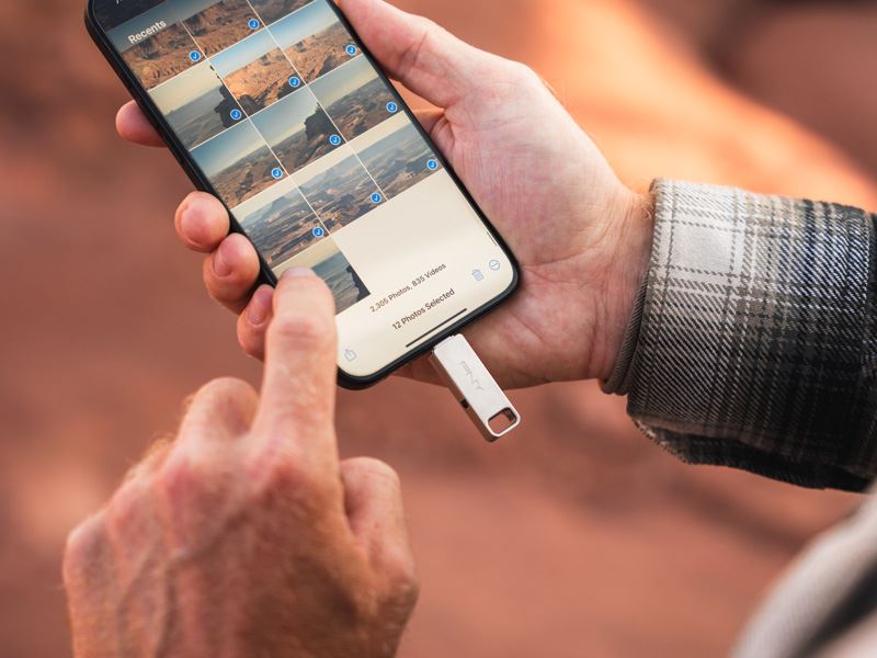 Duo Link Type-C OTG In Use