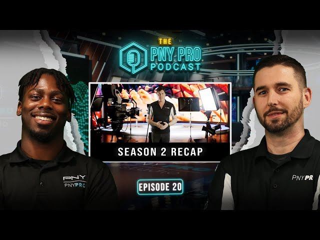 PNY Pro Podcast Title with Derek and Jerome