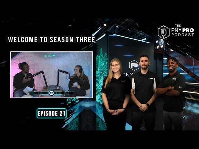 PNY Pro Podcast Title with Derek and Jerome