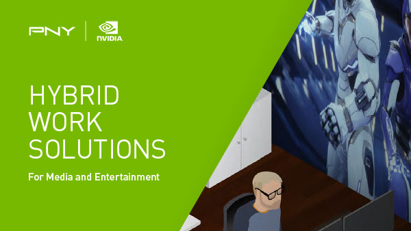 Hybrid Work Solutions for Media and Entertainment E-book Cover