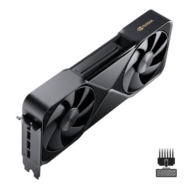 NVIDIA RTX PRO 6000 Blackwell Workstation Edition 3QTR Top Left with Icons